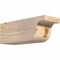 Ekena Millwork Del Monte Smooth Rafter Tail, Douglas Fir, 5 1/2"W x 6"H x 16"L RFT06X06X16DEL00SDF - alternate 1